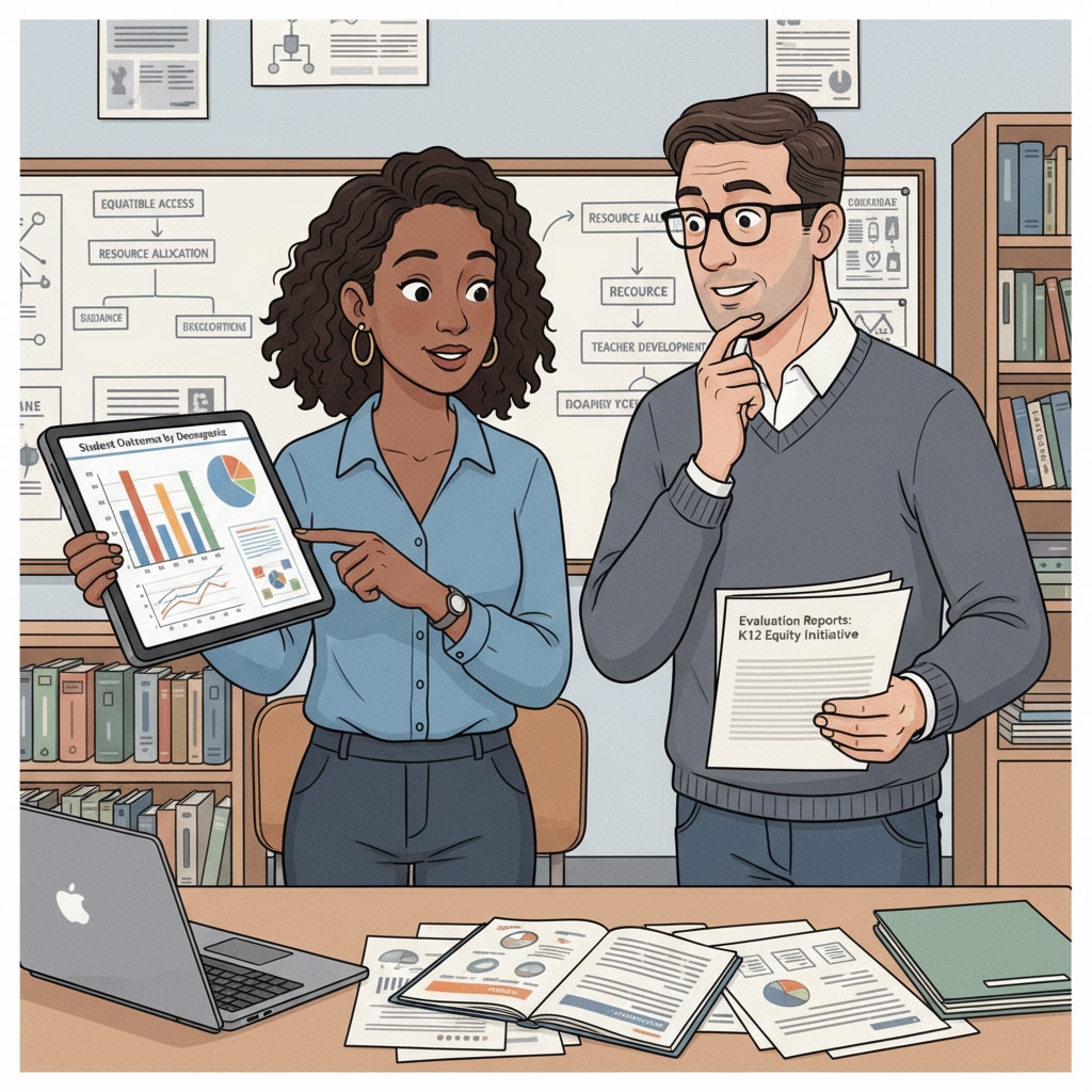 Research and evaluation efforts for educational equality in K12 education