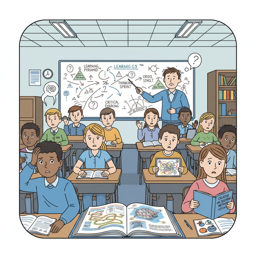 American education system, cultural deficiencies, lack of scientific evidence - students confused in classroom