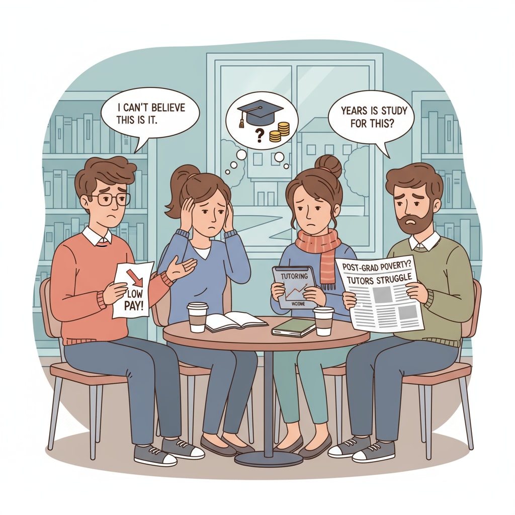 University graduates in Australia expressing concern about low pay in tutoring companies