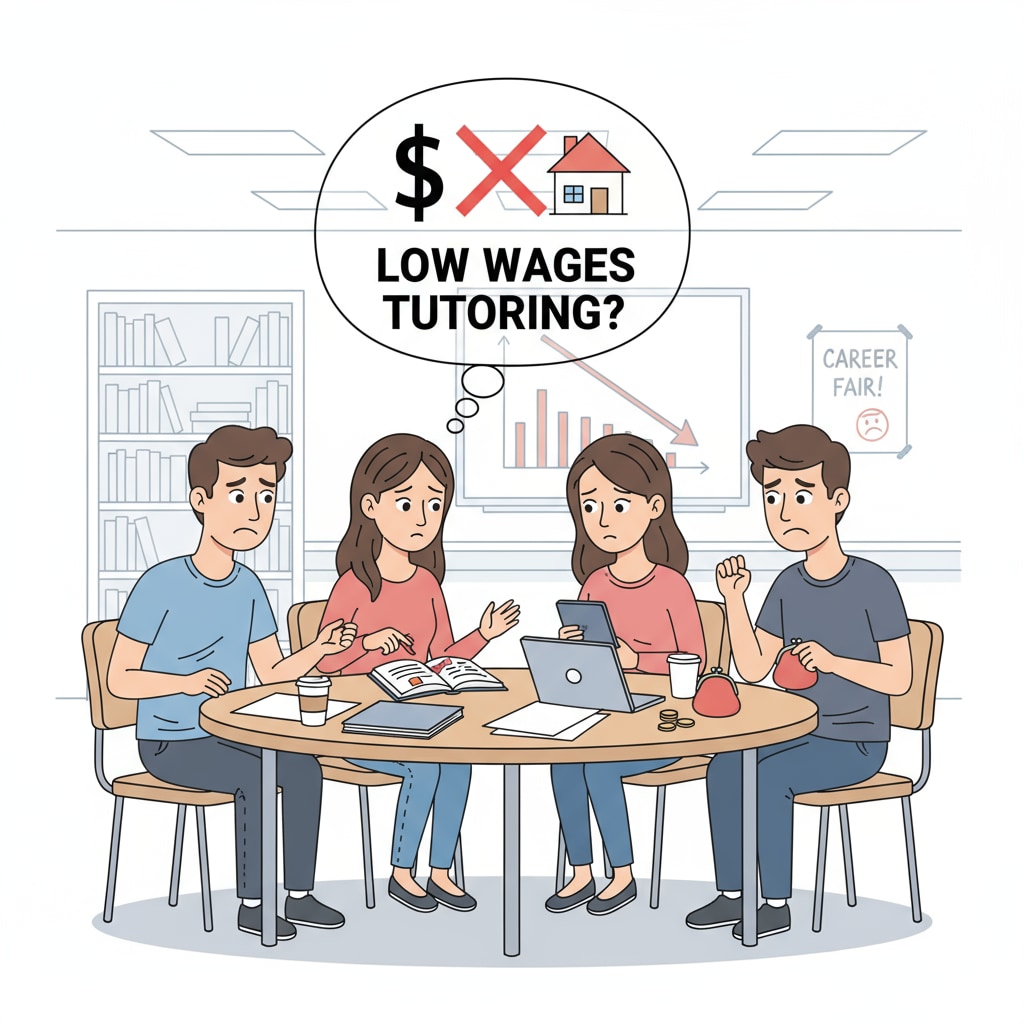 University graduates in Australia discussing their low pay in the tutoring industry