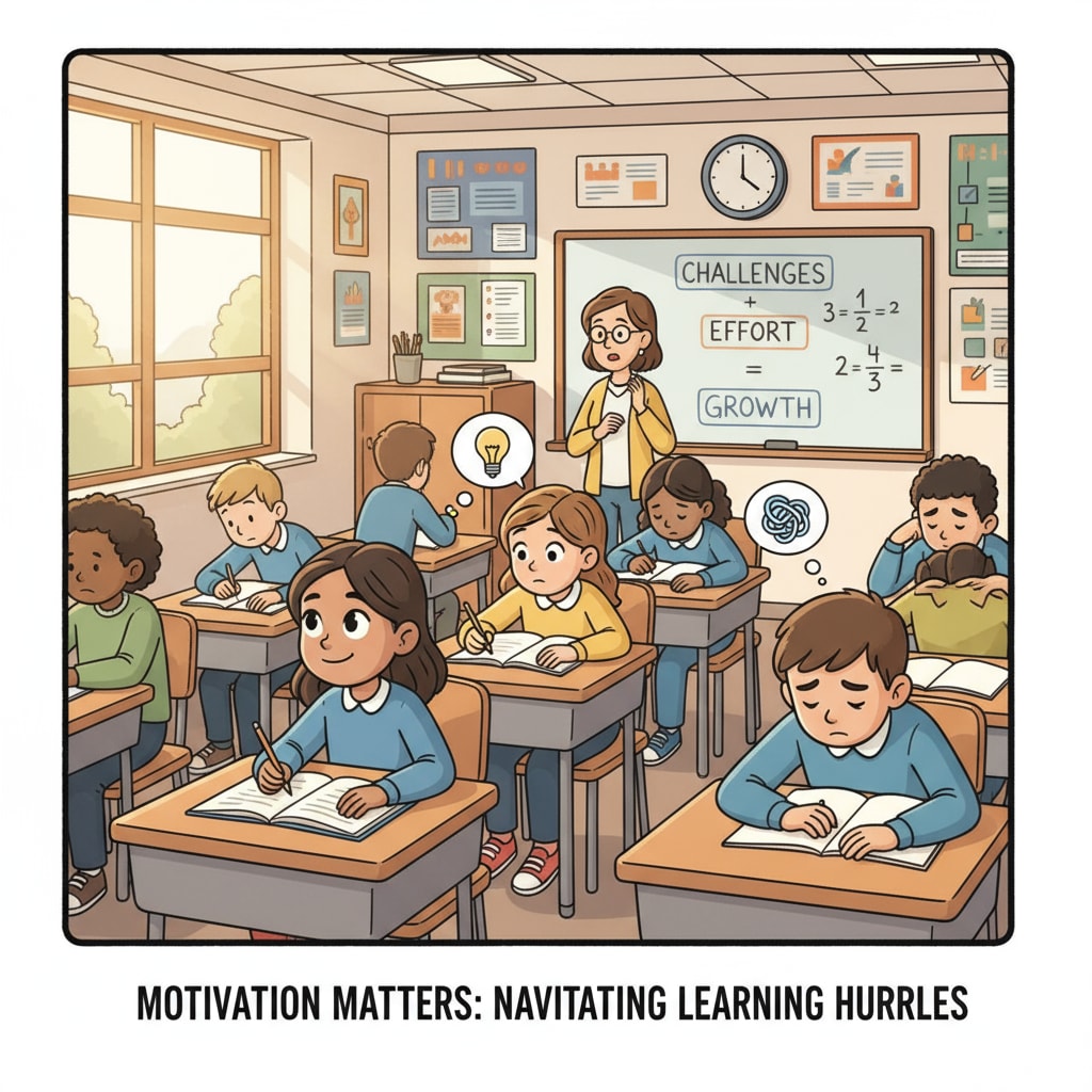 K12 students with different levels of learning motivation