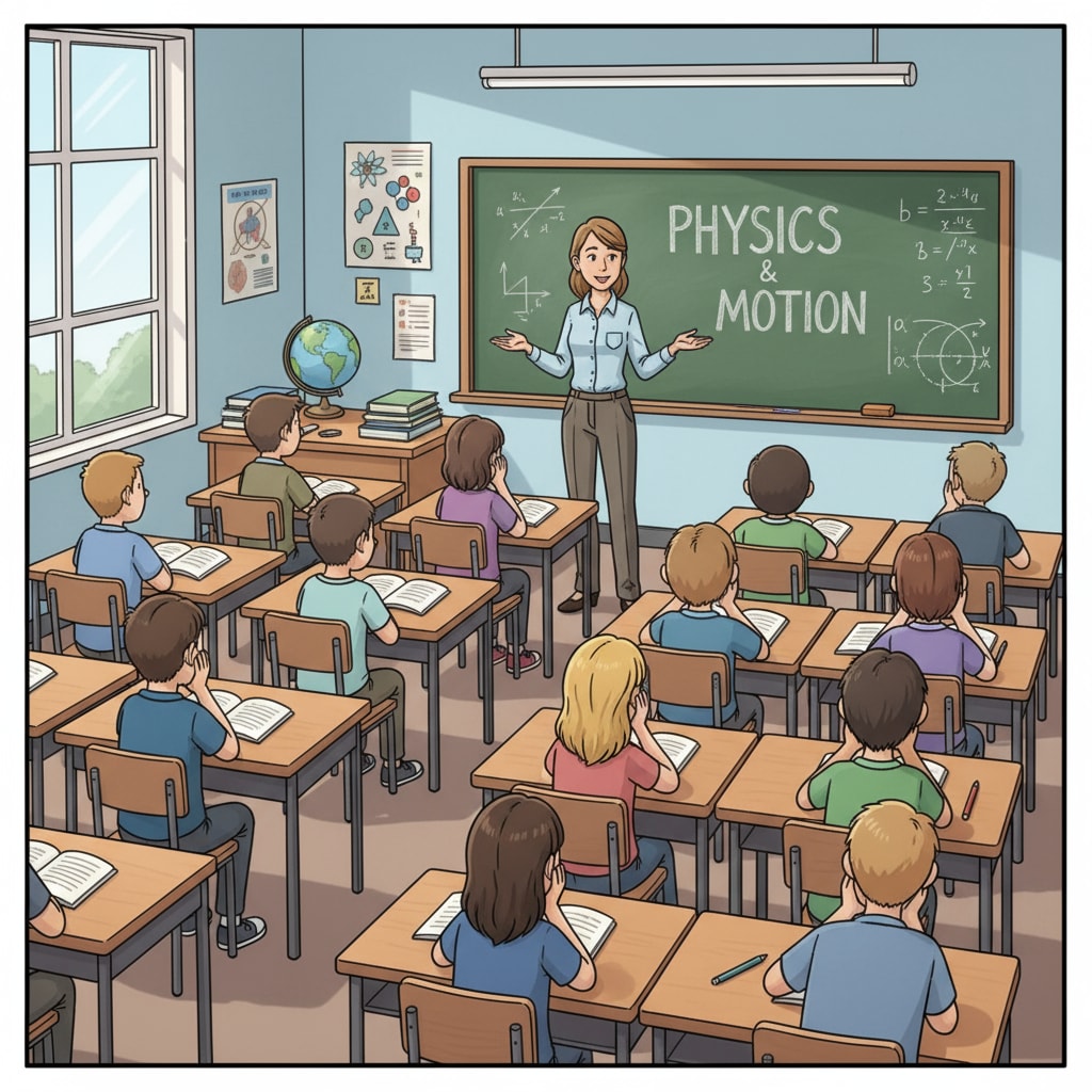 A typical traditional classroom setting highlighting low student engagement in the educational system with old teaching methods.