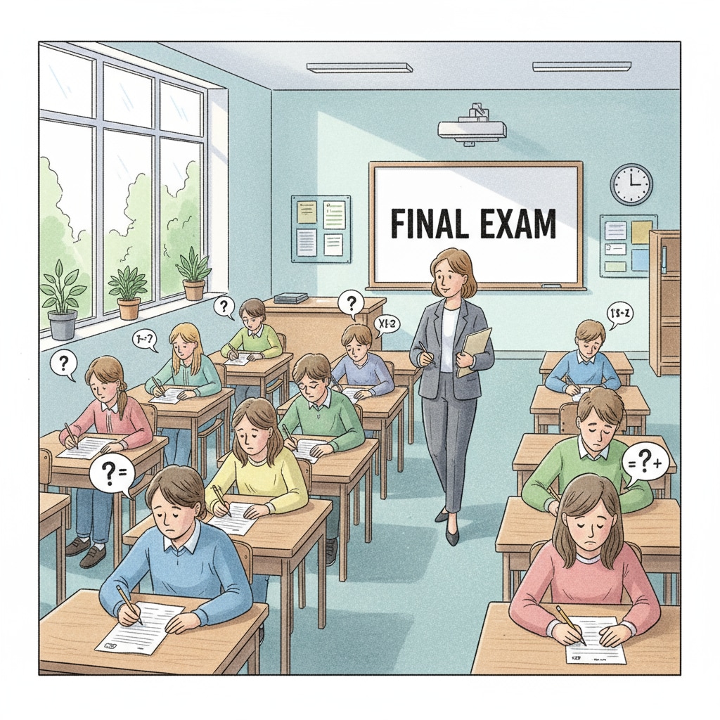 Testing invigilators ensuring fairness during a K12 test