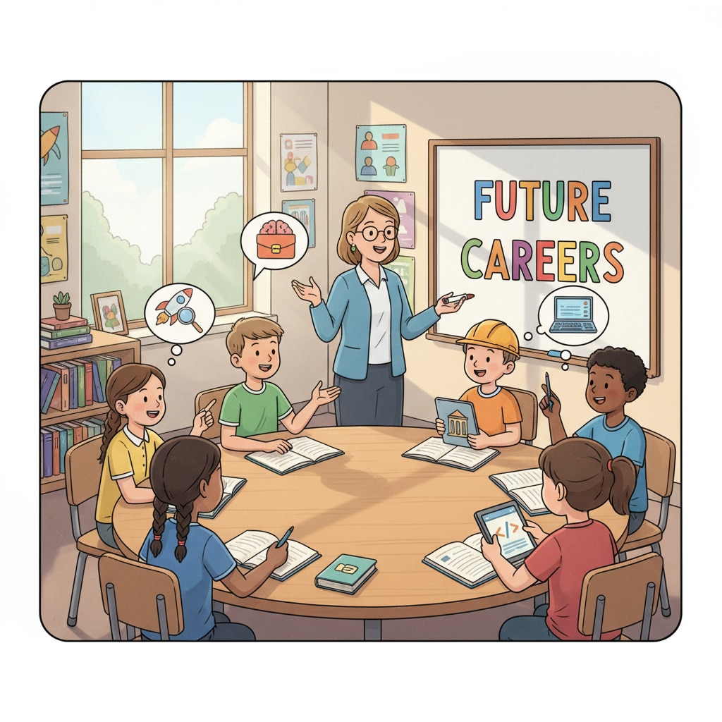 K12 students discussing career choices amidst parental pressure and military career possibilities