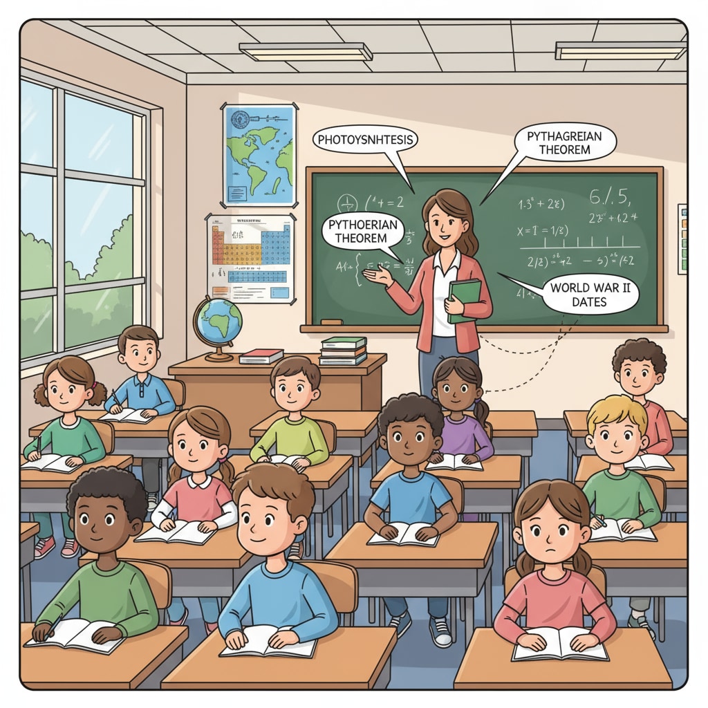 K12 students listening attentively during a lecture related to time management and attention