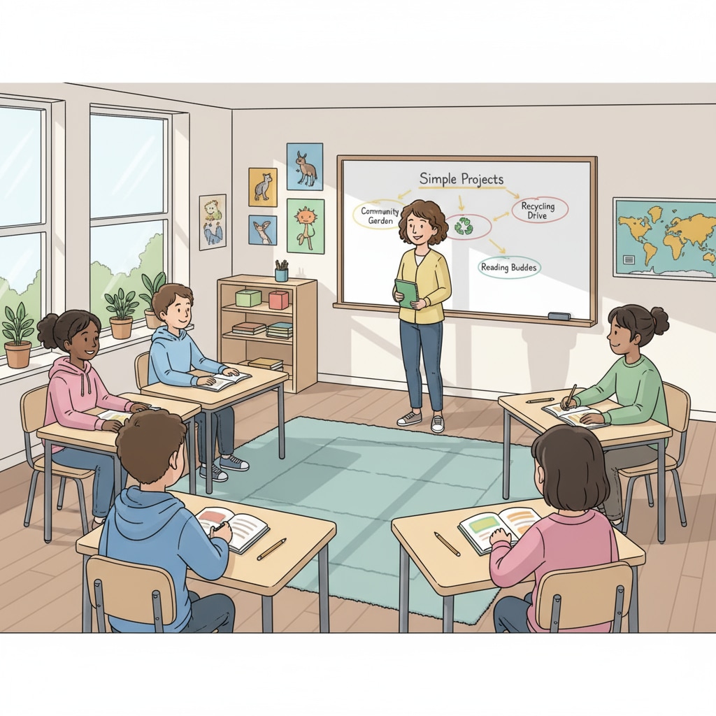 Students in a less rigorous academic classroom setting relevant to college applications