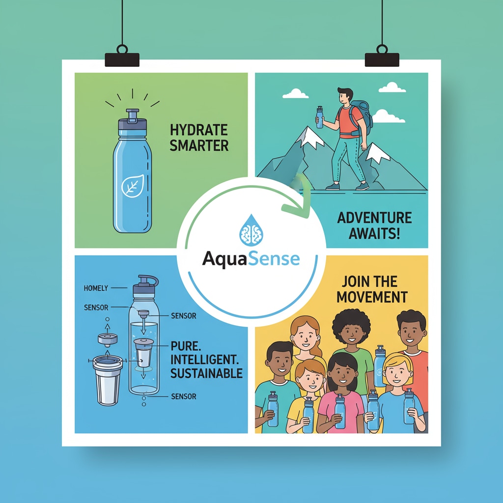 Marketing campaign poster relevant to business, higher education, and career planning