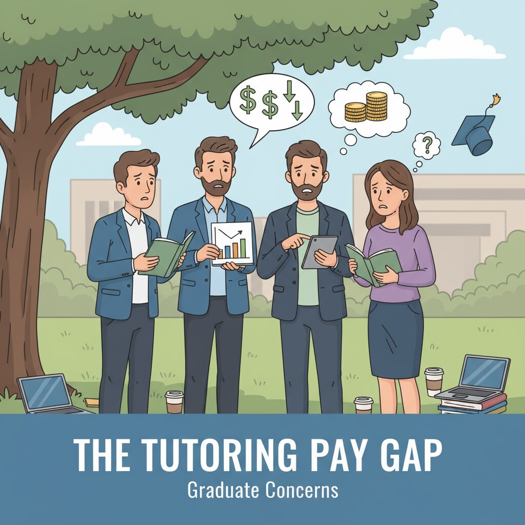Australian university graduates discussing low pay from tutoring companies