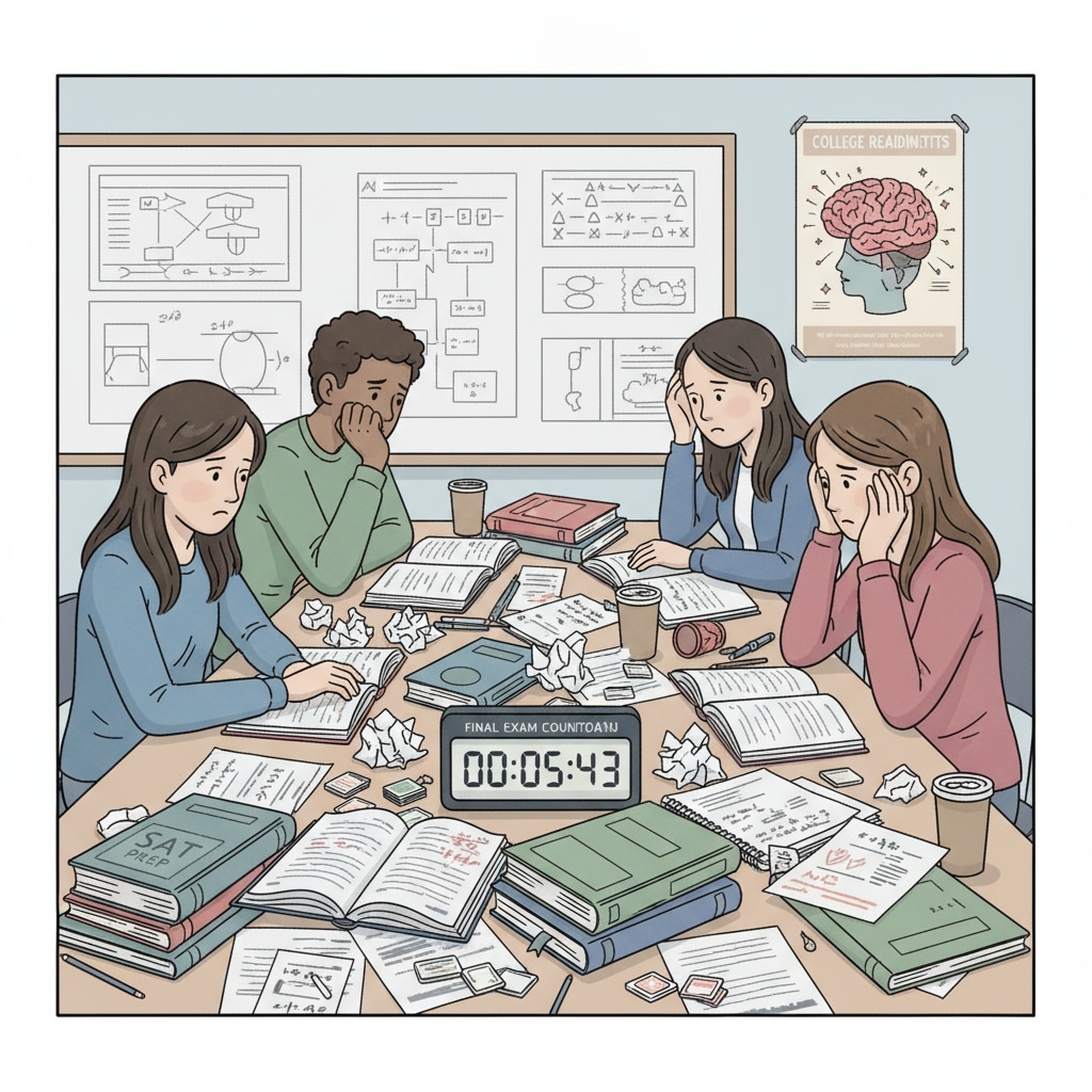 American K12 students under pressure of standardized testing