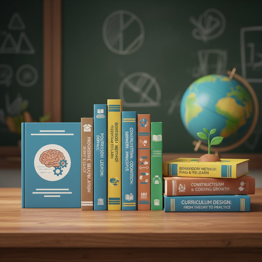 A group of K12 education authoritative and introductory textbooks on display.