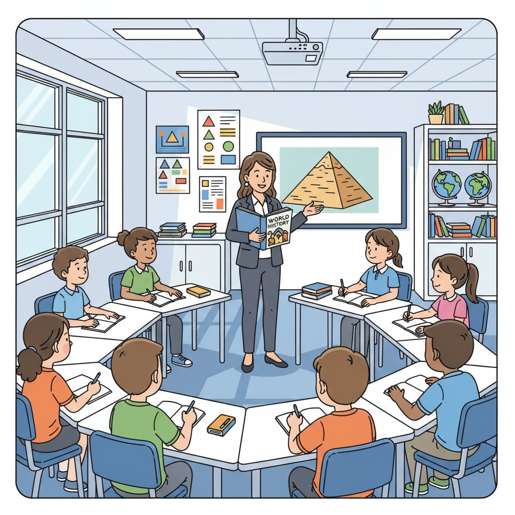 A teacher in a K12 classroom referring to an authoritative introductory textbook.