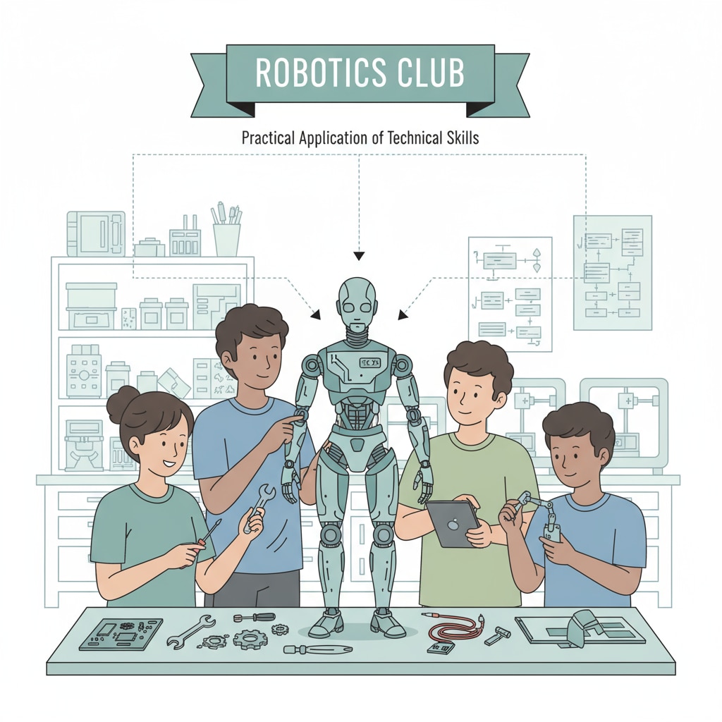Students demonstrating technical skills for scholarship consideration