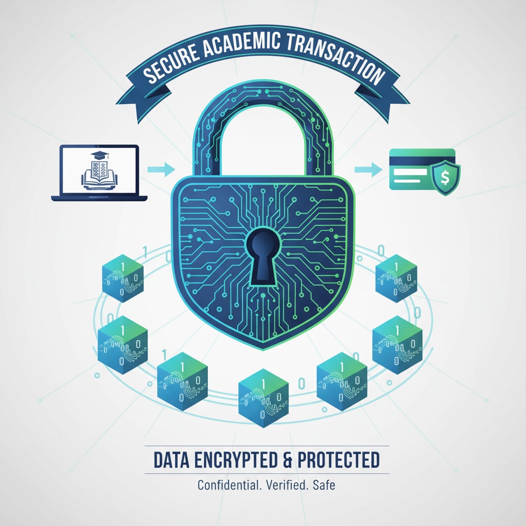 Secure online transaction for LawEssayPros' academic services