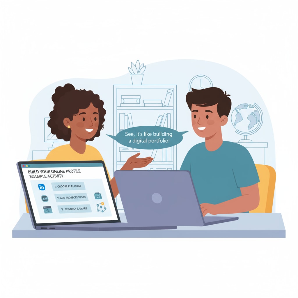 Student in an online volunteer tutoring session relevant to university applications, scholarships, and extracurricular activities