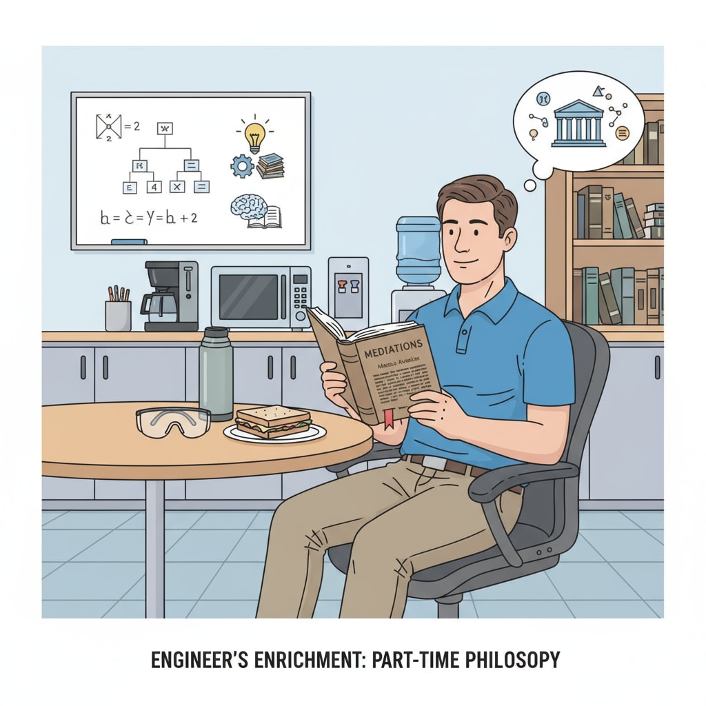 An engineer's part-time pursuit of liberal arts knowledge