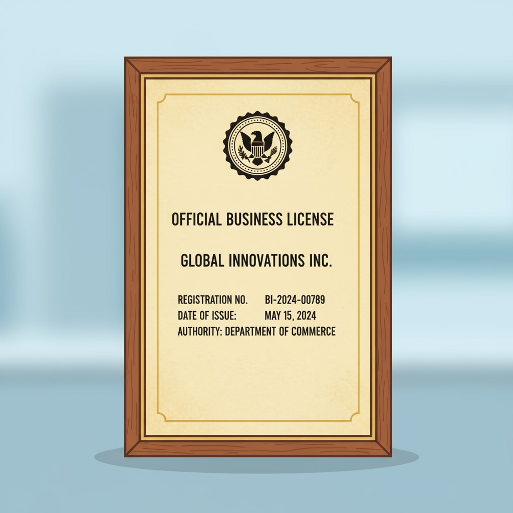 Business license of LawEssayPros related to its legitimacy verification