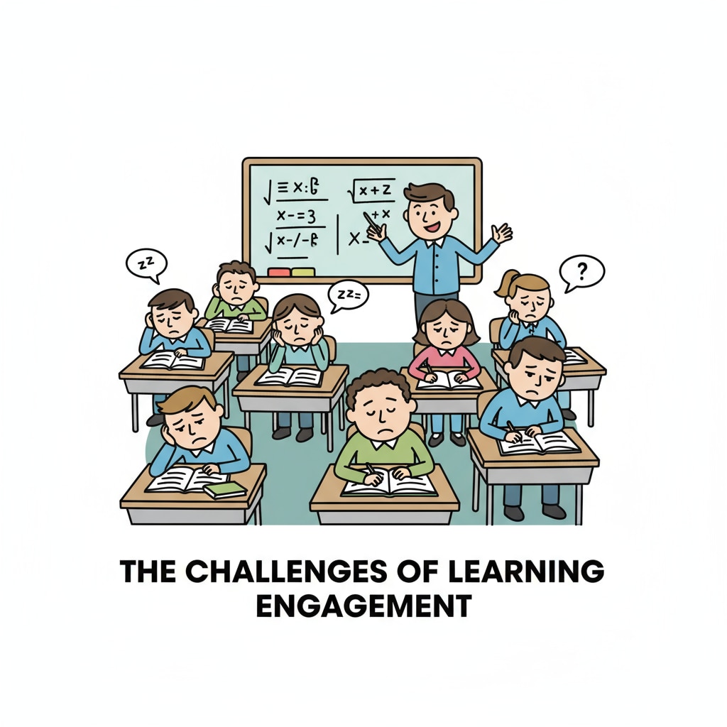 K12 students showing signs of academic burnout and loss of interest.