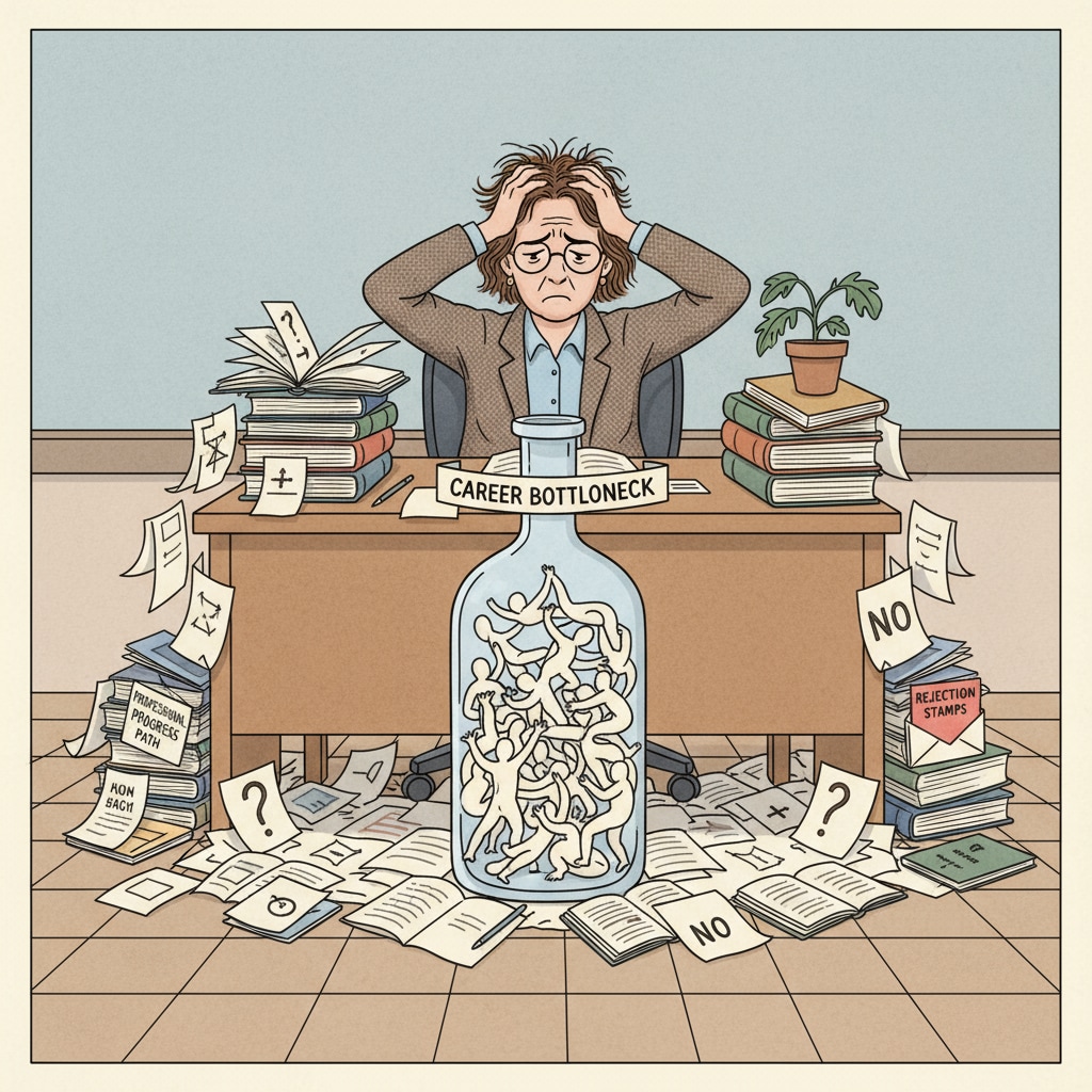 K12 educator facing career bottleneck related to academic upgrade, career choice, and continuing education