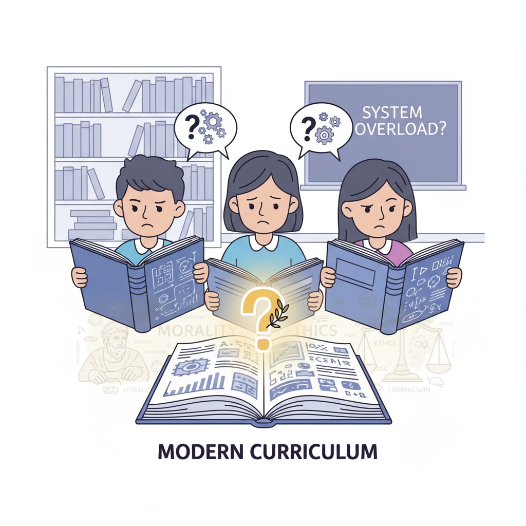 Students confused due to the absence of moral philosophy, ethics, and empathy education in K12