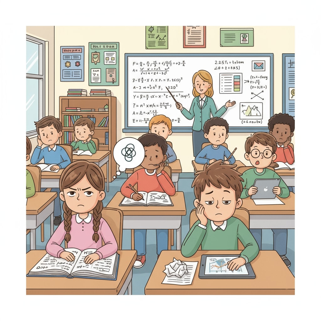 Students in K12 facing academic challenges that may lead to failure and future university issues