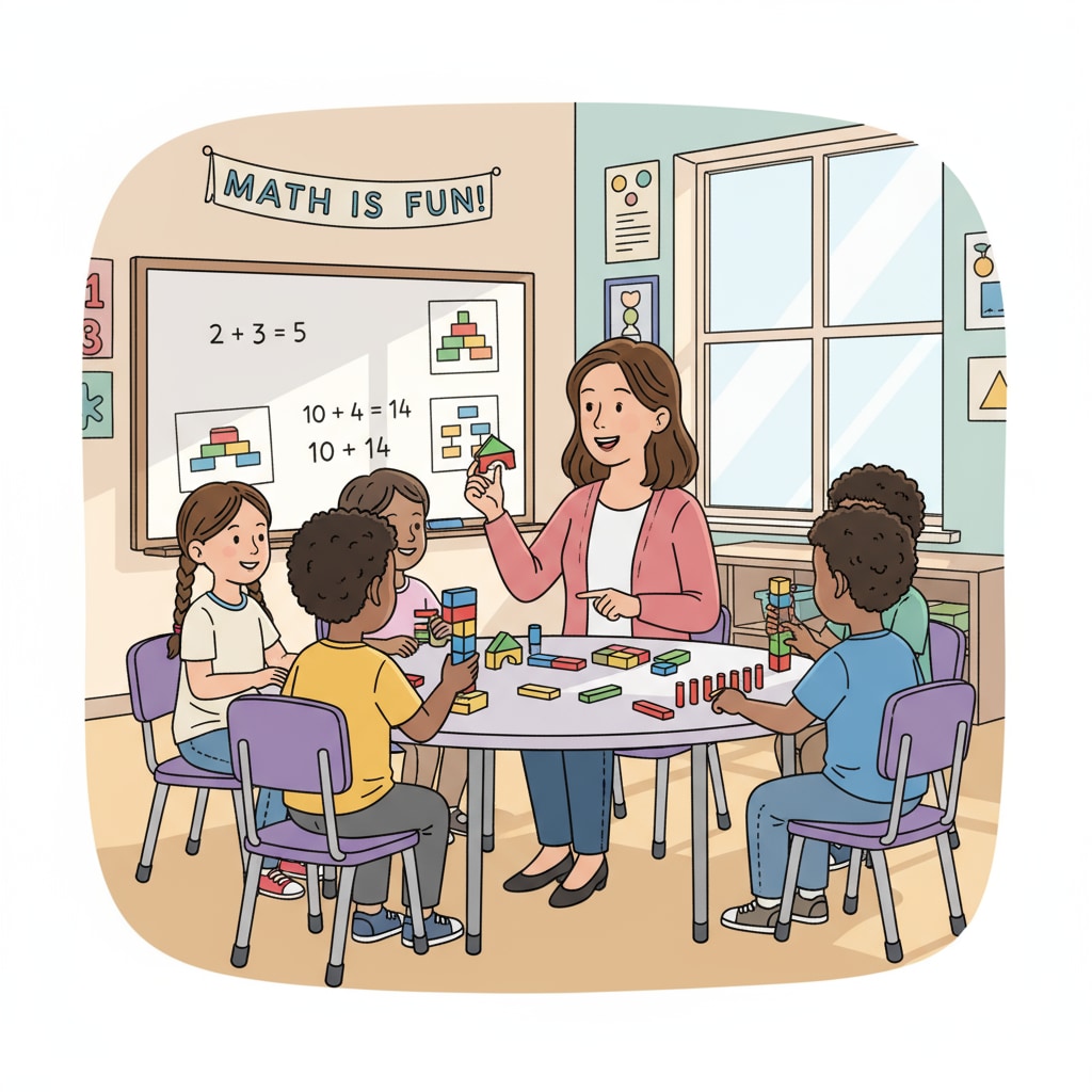 Elementary school math teaching scene relevant to career planning and educational level choice for math teachers