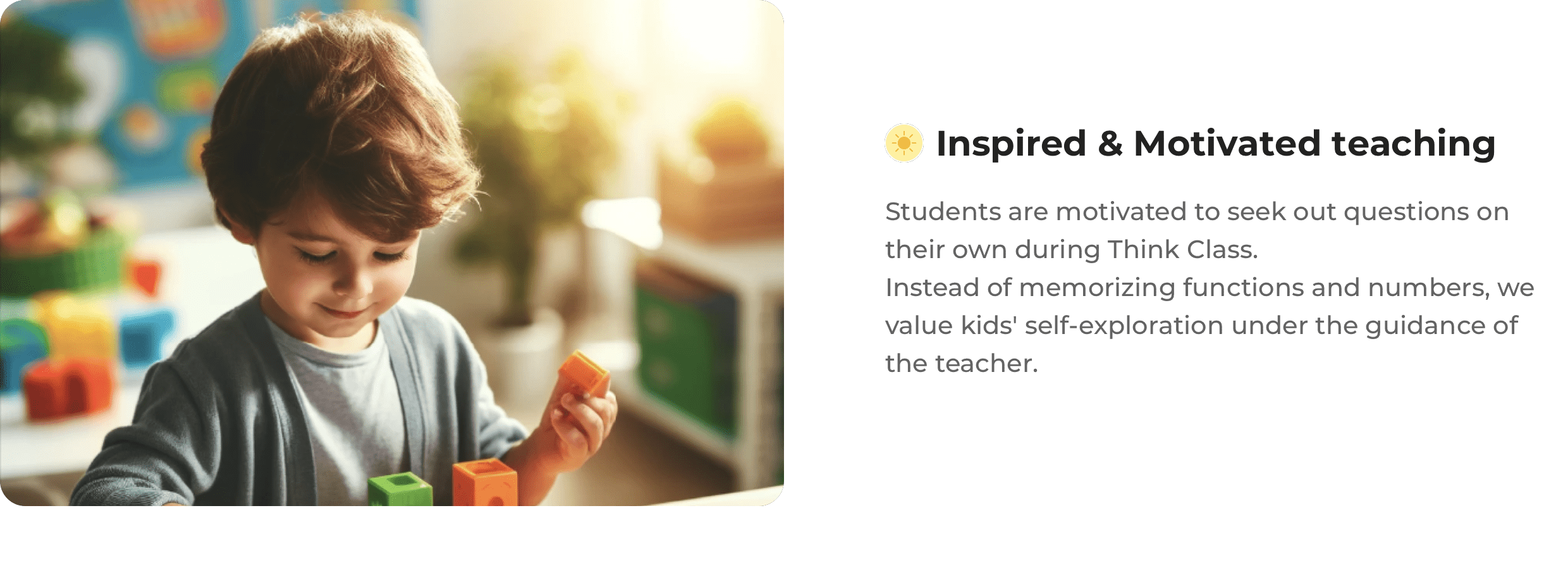 inspired & Motivated teaching