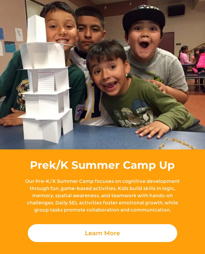 prek/k summer camp up