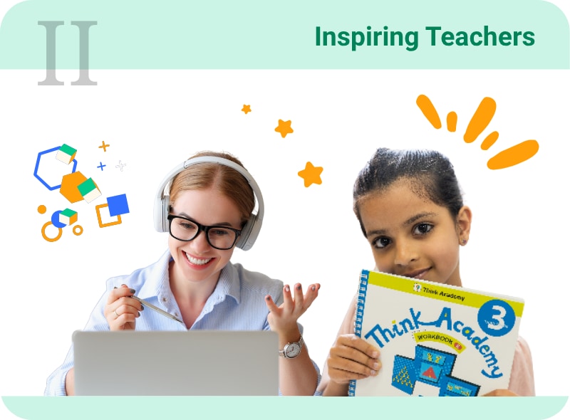 Think Academy teachers inspire curiosity, guide effort, and build lasting math learning habits.