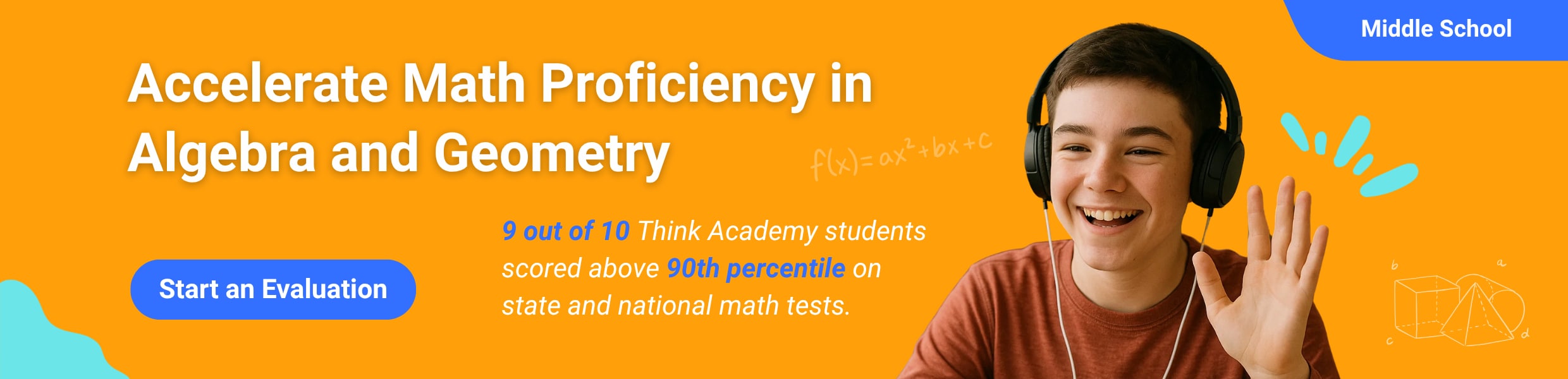Think Academy Accelerates Math Proficiency in Algebra and Geometry